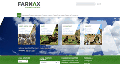 Desktop Screenshot of farmax.co.nz
